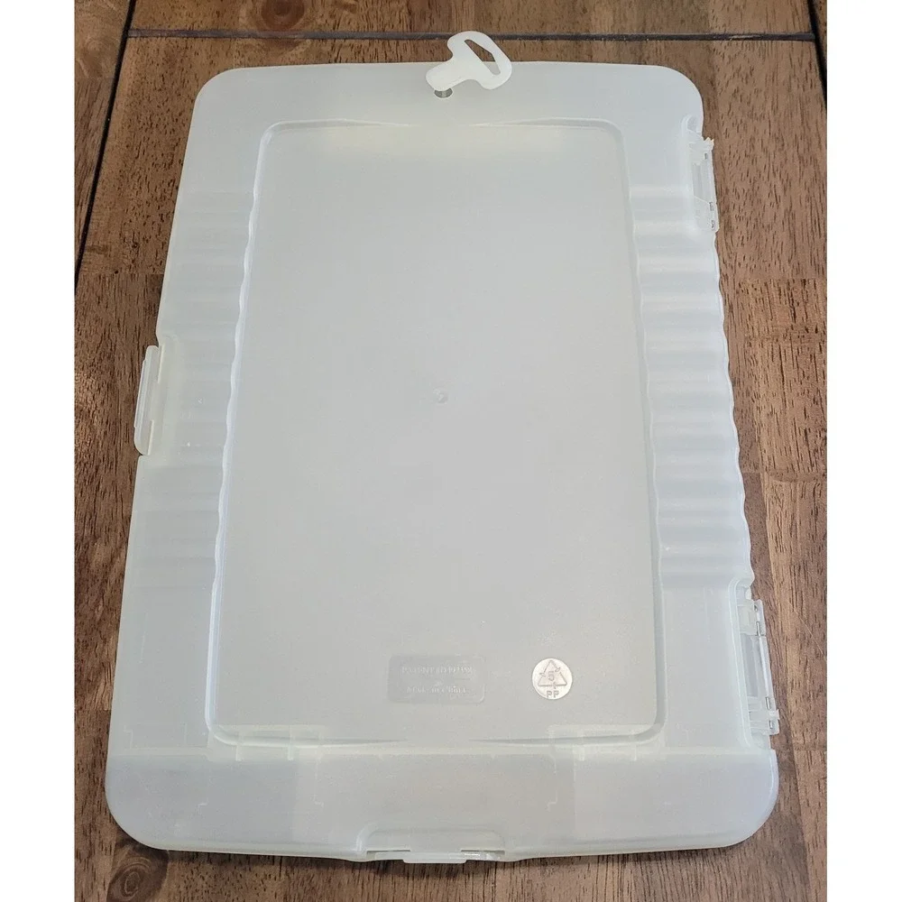 Office depot‎ brand Clear heavy duty clipboard. utensil & paper/forms Srorage